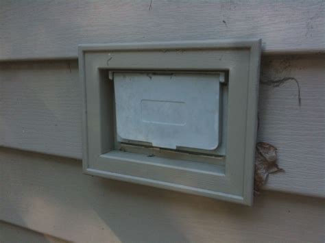 weatherproof electrical box for vinyl siding|recessed vinyl siding box.